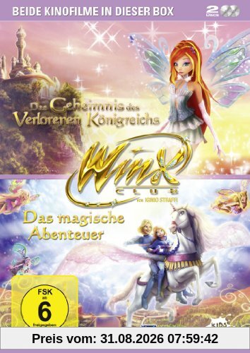 Winx Club - Das Geheimnis des verlorenen Königreichs / Winx Club - Das magische Abenteuer [2 DVDs]
