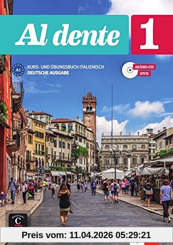 Al dente A1: Deutsche Ausgabe. Kurs- und Übungsbuch + Audio-CD + DVD