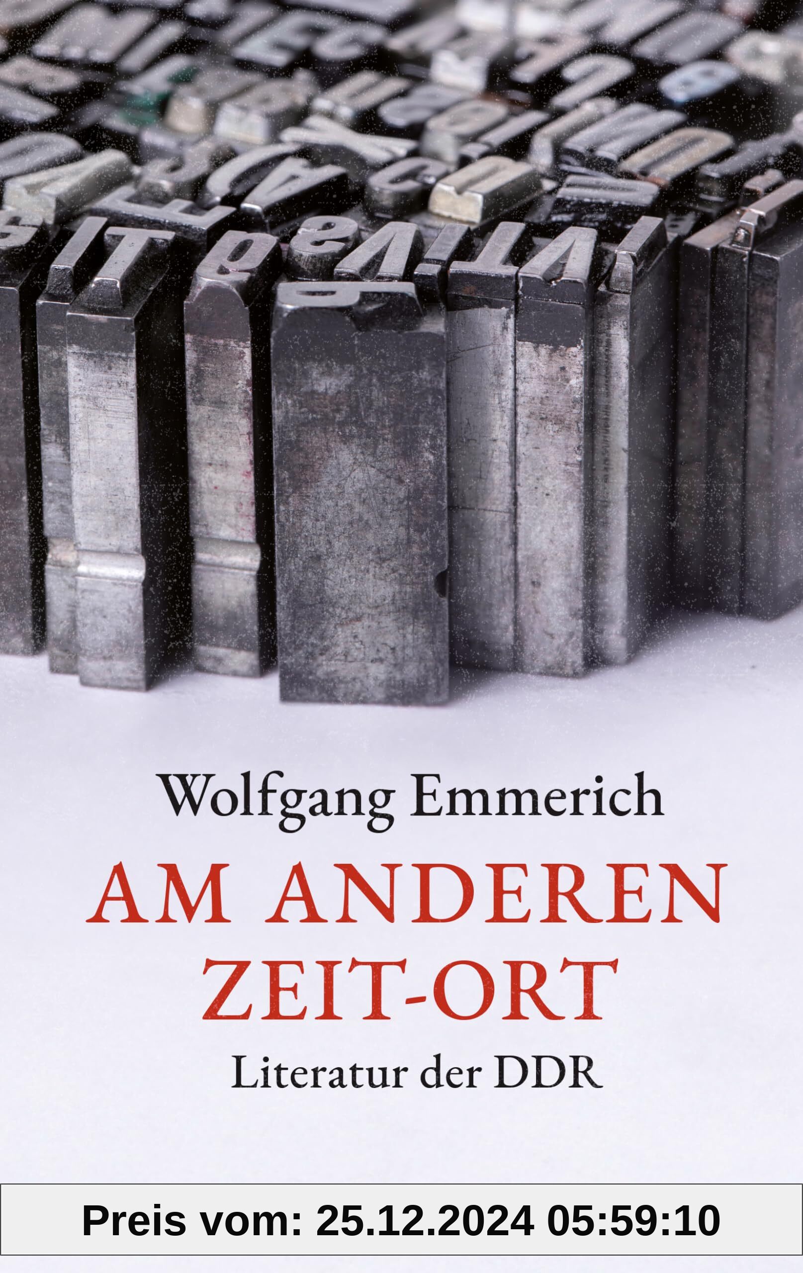 Am anderen Zeit-Ort: Literatur der DDR