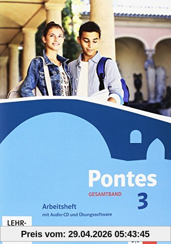 Pontes Gesamtband / Arbeitsheft mit Audio-CD und Übungssoftware