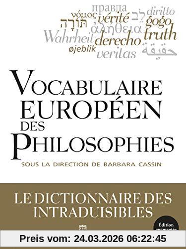 Vocabulaire européen des philosophies : dictionnaire des intraduisibles