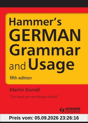 Hammer's German Grammar and Usage (HRG)