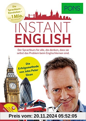 PONS Instant English: Der Sprachkurs, der das Englischlernen revolutioniert!