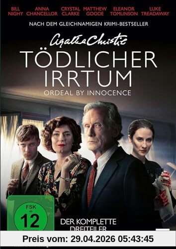 Agatha Christie: Tödlicher Irrtum (Ordeal by Innocence) / Starbesetzte Neuverfilmung des Agatha-Christie-Romans