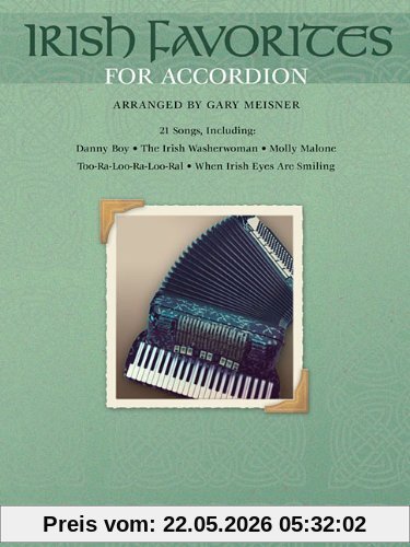 unbekannt Irish Favorites For Accordion