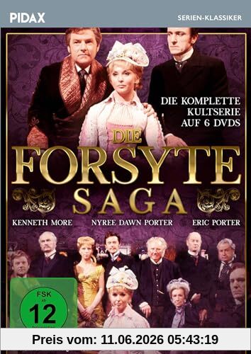 Die Forsyte Saga / Die komplette Kultserie nach den Romanen von John Galsworthy (Pidax Serien-Klassiker) [6 DVDs]