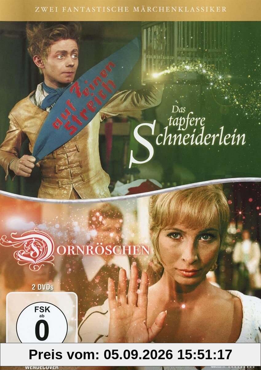 Dornröschen + Das tapfere Schneiderlein [2 DVDs]