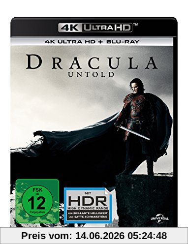 Gary Shore Dracula Untold (4K Ultra Hd) (+ Blu-ray)