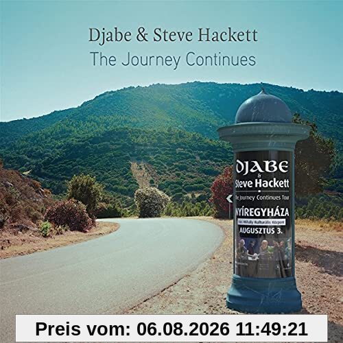 Hackett, Steve & Djabe The Journey Continues, 2cd/1dvd Digipak