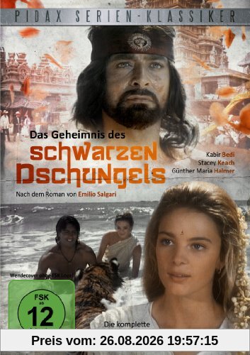 Pidax Serien-Klassiker: Das Geheimnis des schwarzen Dschungels - Die komplette 3-teilige Abenteuerserie [3 DVDs]