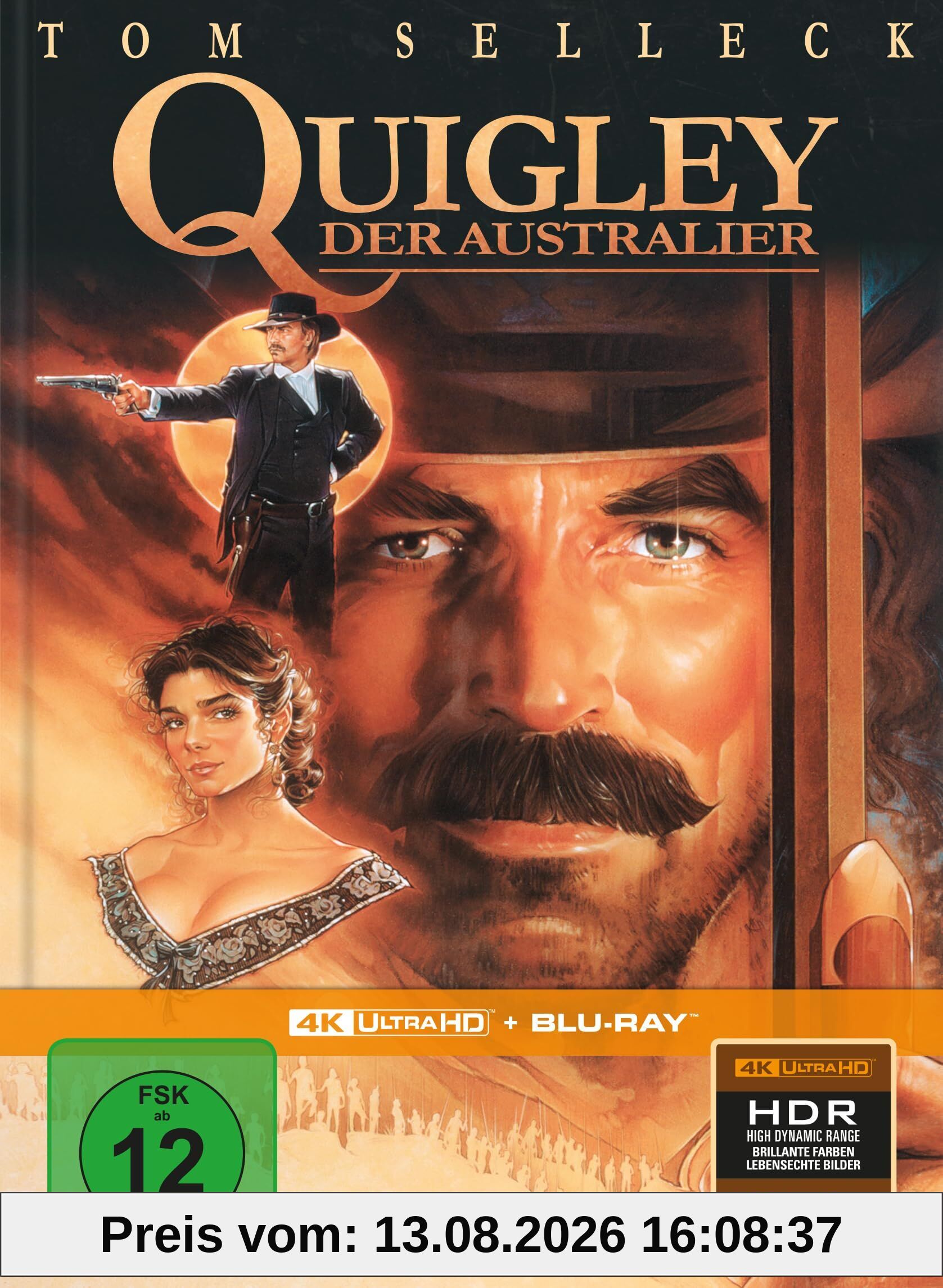Quigley der Australier - Limitiertes Mediabook (4K Ultra HD + Blu-ray)