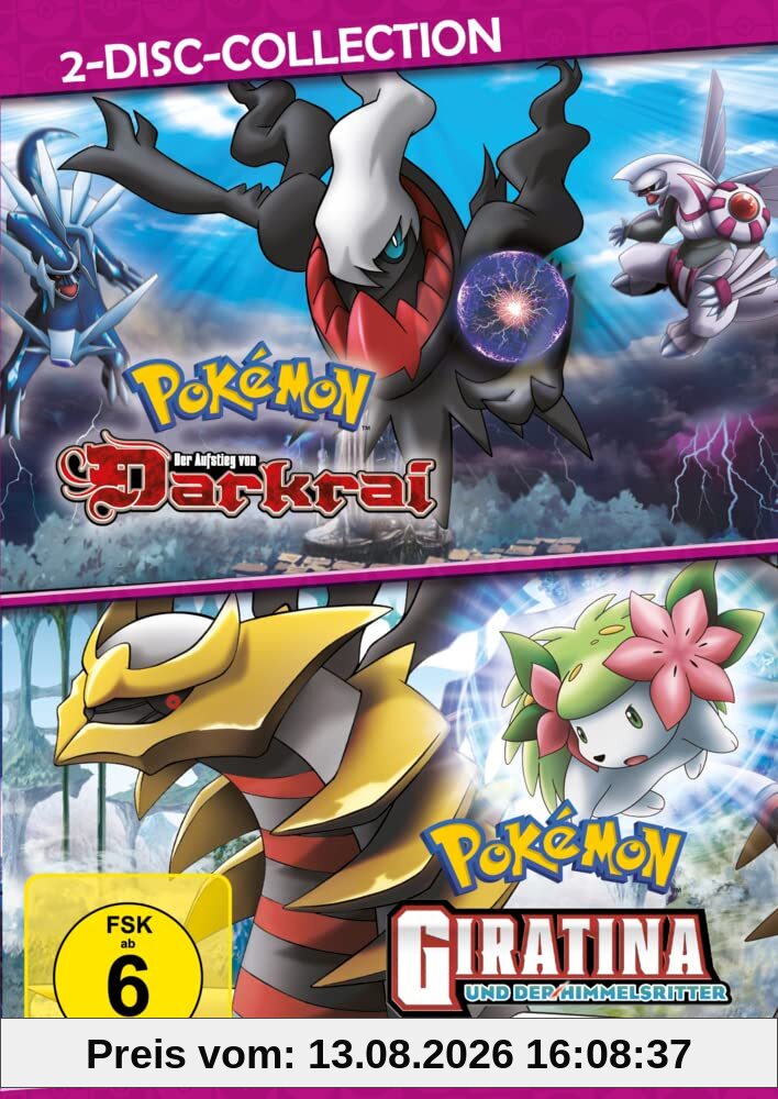 Pokémon: Giratina und der Himmelsritter / Pokémon: Der Aufstieg von Darkrai - 2-Movie-Box [2 DVDs]
