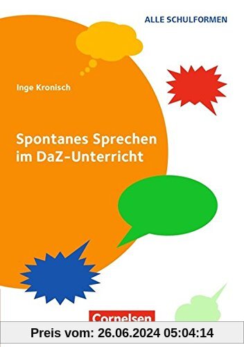Spontanes Sprechen im DaZ-Unterricht: Buch