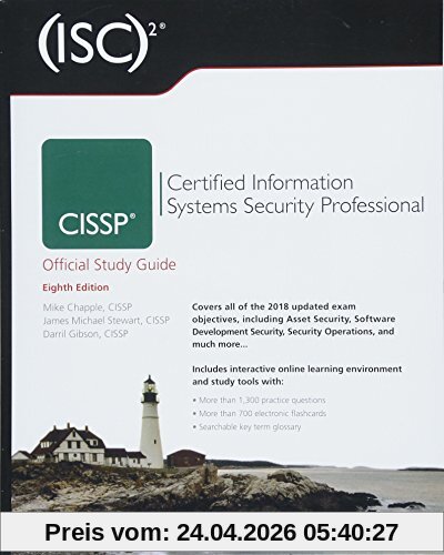 (ISC)2 CISSP Certified Information Systems Security Professional Official Study Guide (Isc Official Study Guides)