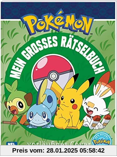 Pokémon: Mein großes Rätselbuch