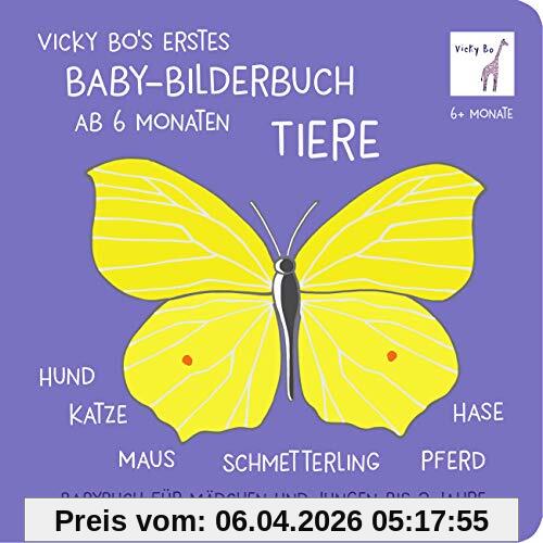 Baby-Bilderbuch - Tiere. Babybuch ab 6 Monate