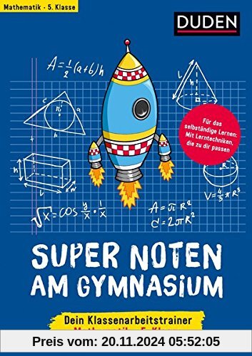 Super Noten am Gymnasium - Klassenarbeitstrainer Mathematik 5. Klasse