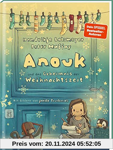 Anouk und das Geheimnis der Weihnachtszeit (Anouk 3): Wunderschönes Weihnachtsbuch von Hendrikje Balsmeyer und Peter Maf