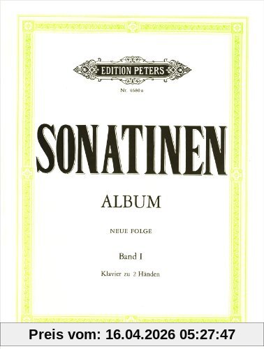Sonatinen-Album, Band 1 (neue Folge): Eine Sammlung von Sonatinen und Stücken für Klaviere zu zwei Händen