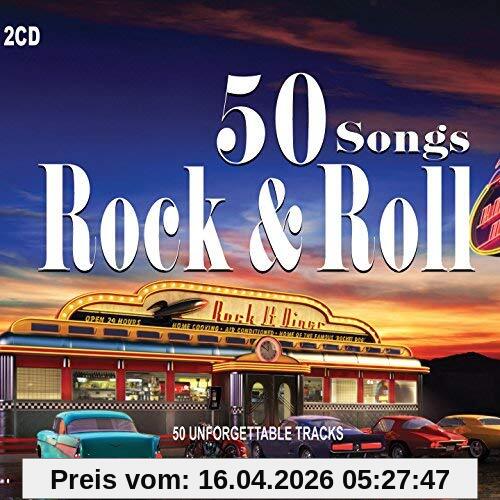 2CD 50 Songs Rock & Roll, Elvis Presley,Pete Johnson, Chuck Berry, Ray Charles, Rock Roll Music