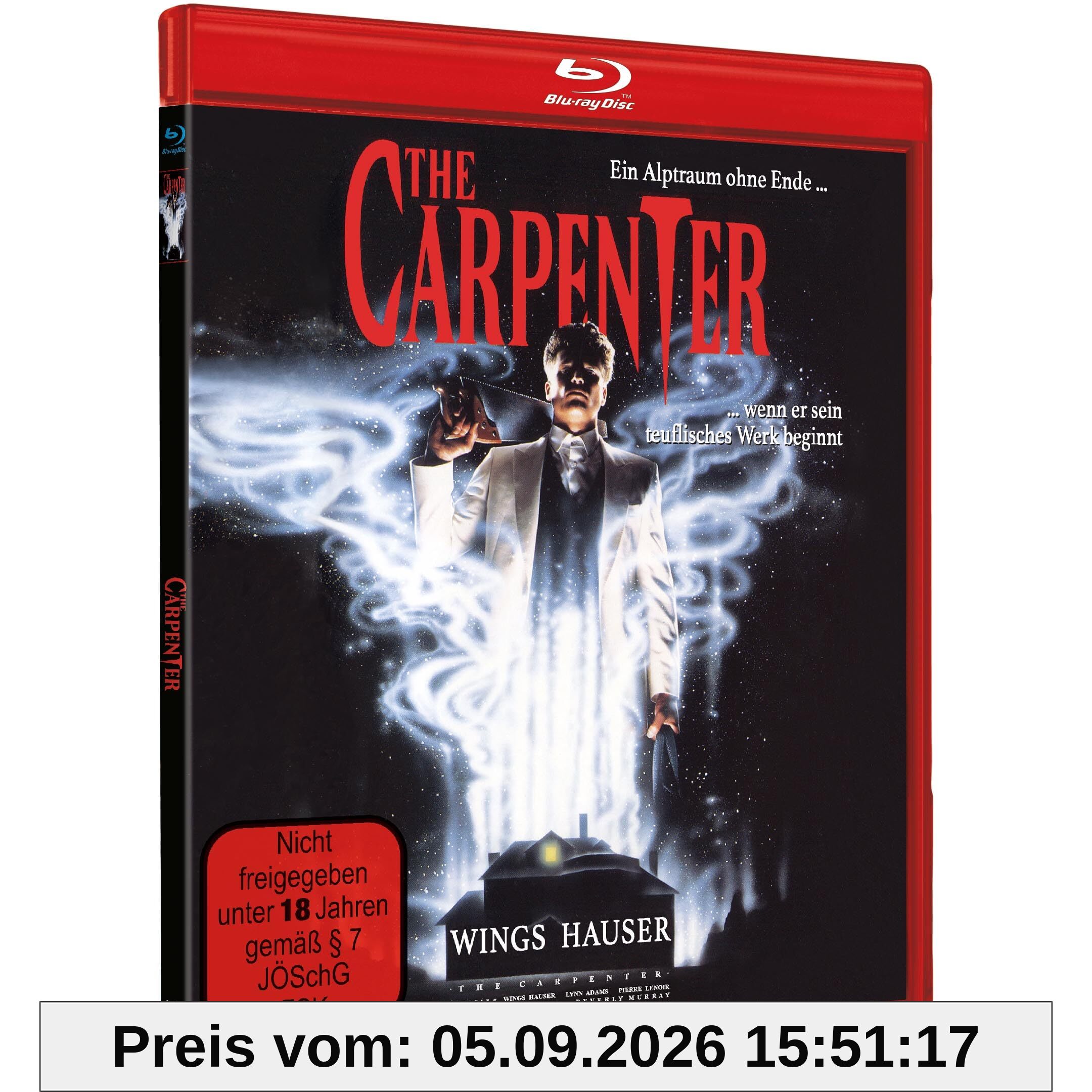 Wings Hauser: THE CARPENTER - COVER B - 2K-remaster & Unrated [Blu-ray]
