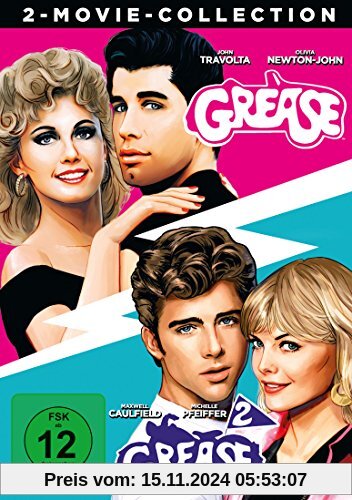 Grease + Grease 2 - Remastered [2 DVDs]