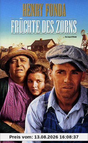 Früchte des Zorns [VHS]
