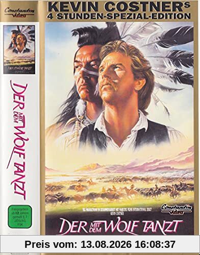 Der mit dem Wolf tanzt (Langfassung) [VHS]
