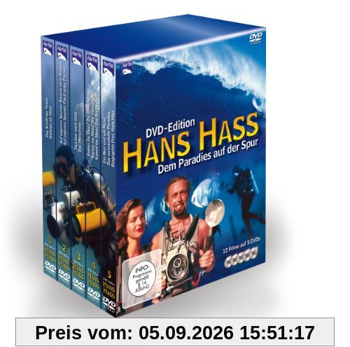 Hans Hass - Dem Paradies auf der Spur [5 DVDs]