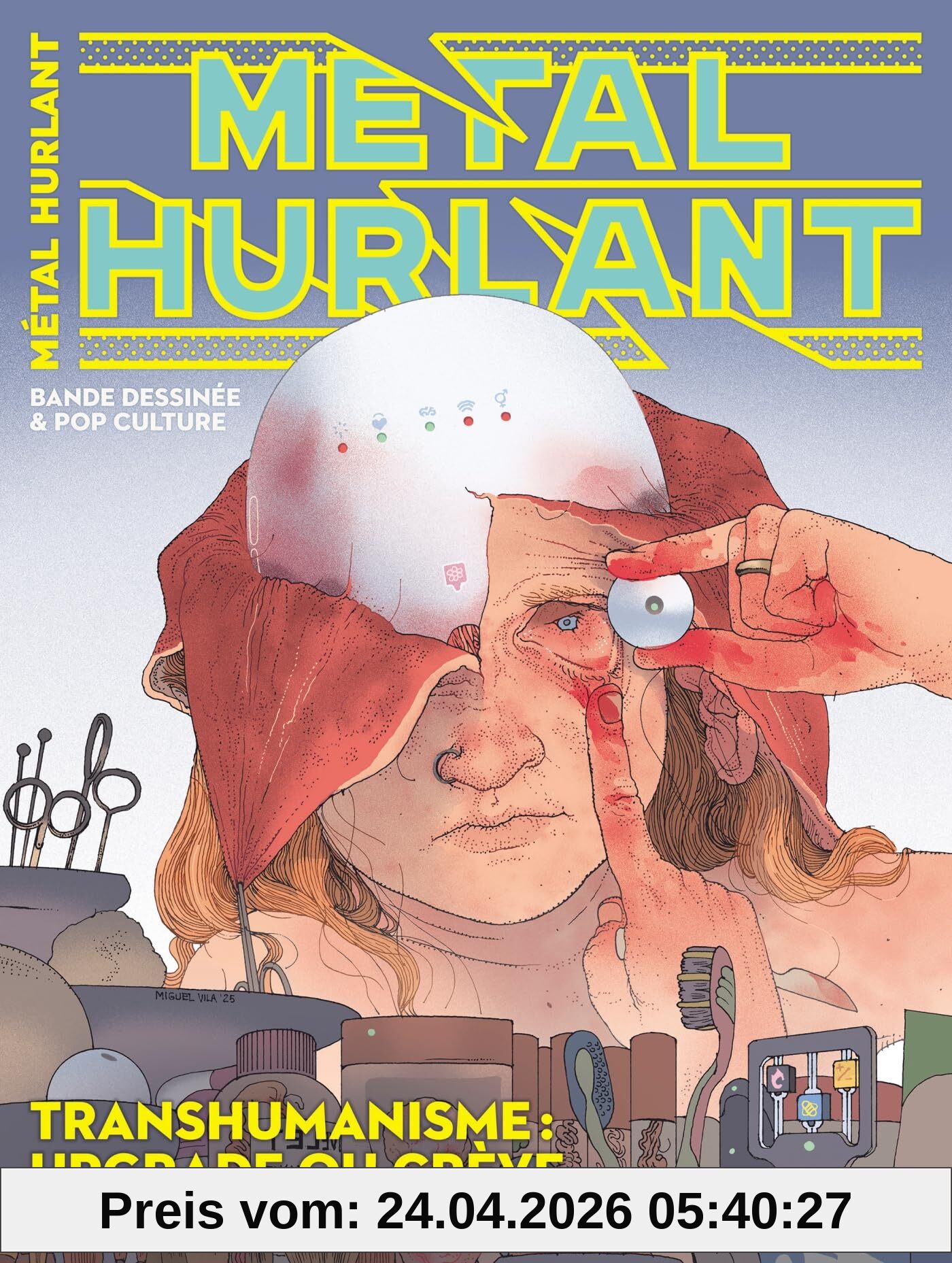 Métal hurlant, n° 18. Transhumanisme : upgrade ou crève
