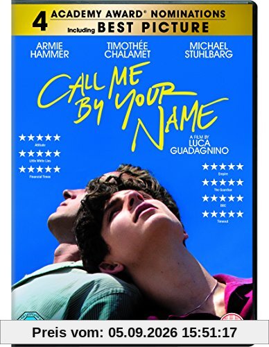 Call Me by Your Name [DVD] (IMPORT) (Keine deutsche Version)