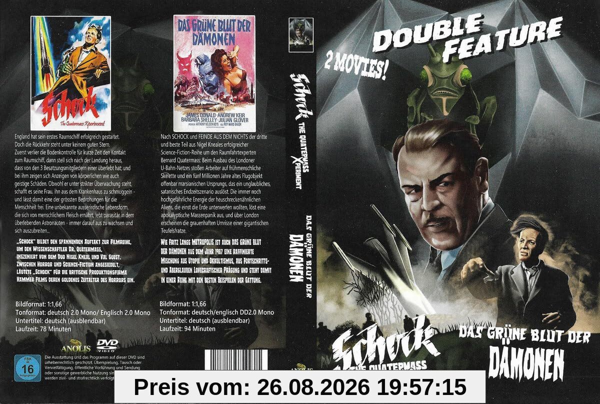 Schock / Das grüne Blut der Dämonen - Monster Creature 4 [2 DVDs]