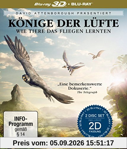 David Attenborough: Könige der Lüfte (+ Blu-ray 2D)