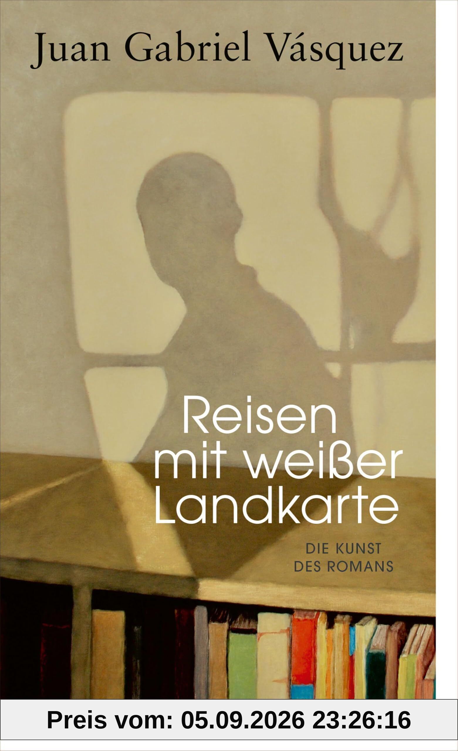 Reisen mit weißer Landkarte
