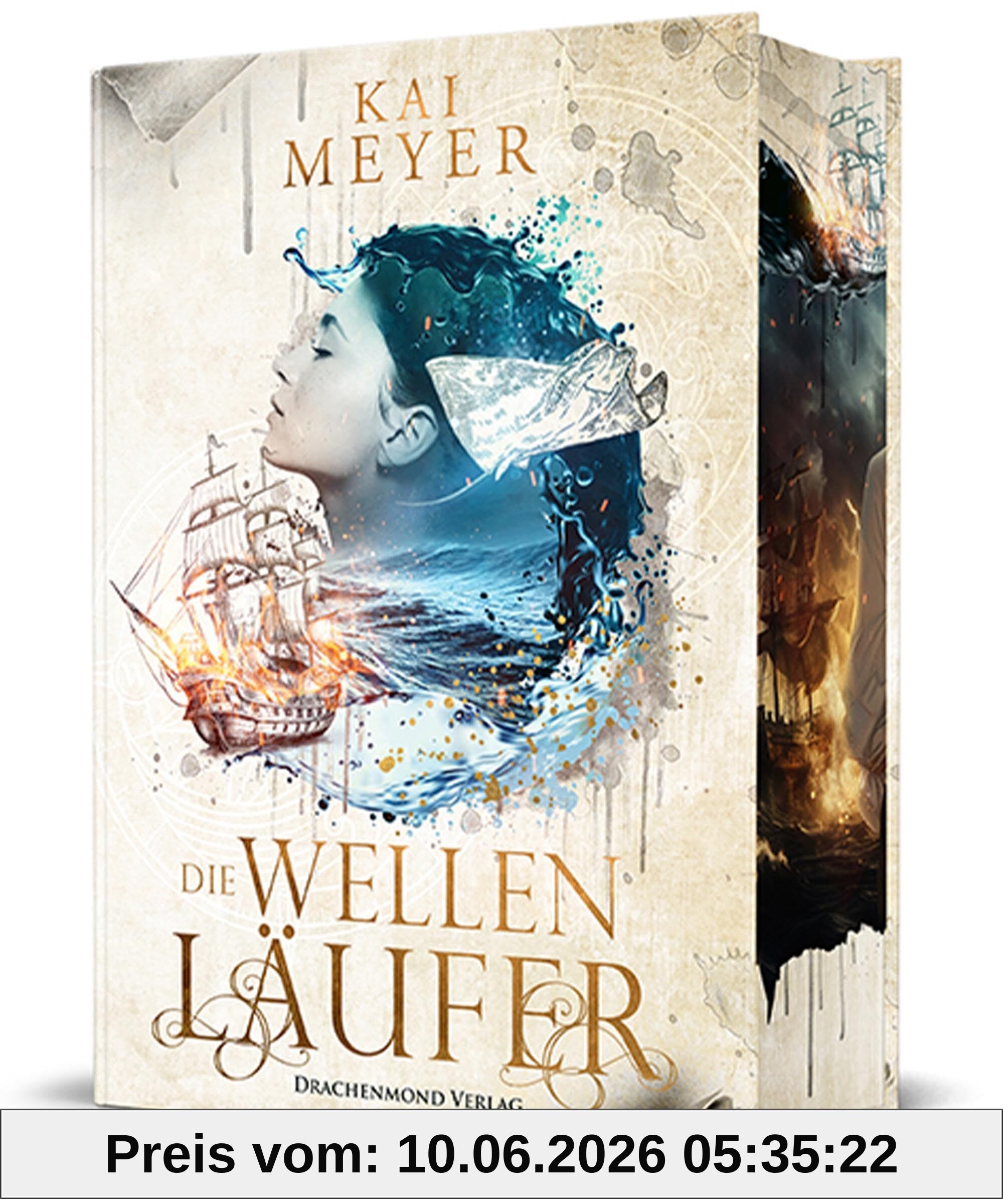 Die Wellenläufer: Schmuckausgabe mit Farbschnitt-Garantie