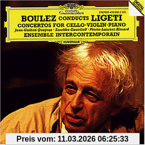 Pierre Boulez Ligeti, Konzerte Für Klavier, Violine, Violoncello