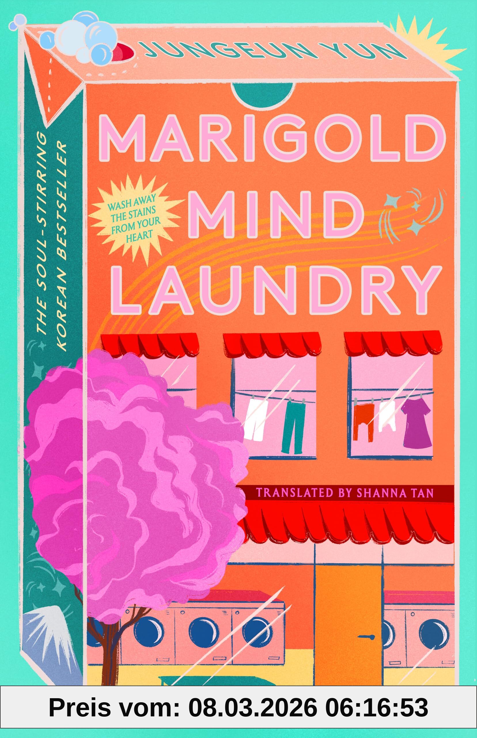 Jungeun Yun Marigold Mind Laundry, The Inspirational Top Five Korean Bestseller