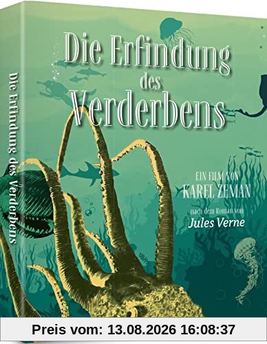 Die Erfindung des Verderbens - Limited 3-Disc Digipak auf 400 Stück - Cover A (Blu-Ray+DVD+CD) Karel Zeman's fantasievolle Umsetzung der Jules Verne Geschichte - Neu restaurierte Version