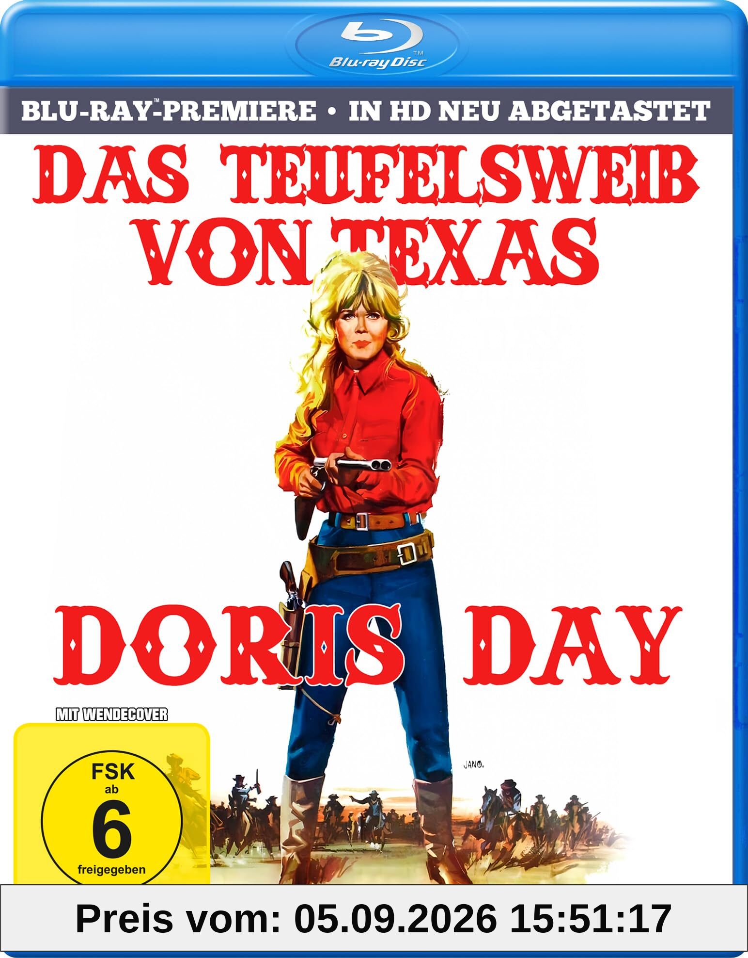 Das Teufelsweib von Texas (in HD Neu abgetastet) [Blu-ray]