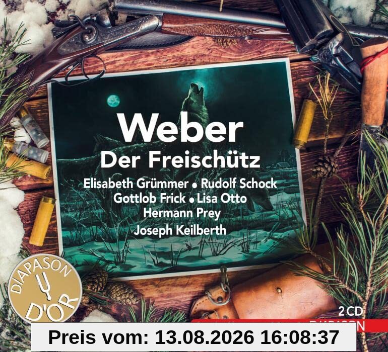 Weber : Der Freischütz. Grümmer, Schock, Frick, Otto, Prey, Keilberth.