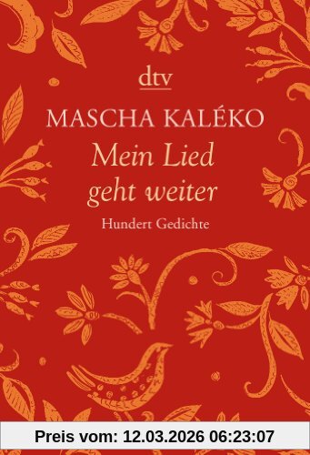 Mascha Kaléko Mein Lied Geht Weiter, Hundert Gedichte