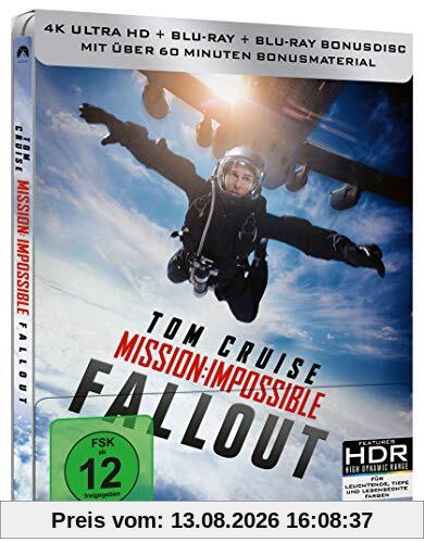 Mission: Impossible 6 - Fallout (4K UHD) Limited Steelbook (+ Blu-ray 2D)