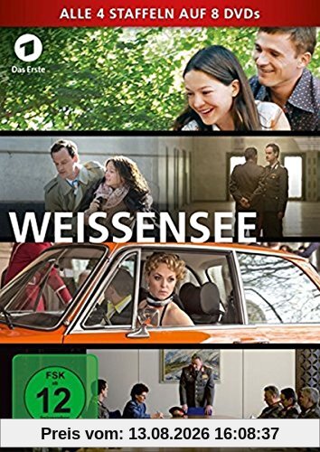 Weissensee - Alle vier Staffeln auf 8 DVDs