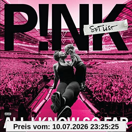 P!nk All I Know So Far, Setlist [Vinyl Lp]