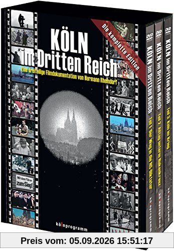 Köln im Dritten Reich, Gesamtedition, 3 DVDs