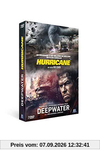 Coffret catastrophe 2 films : hurricane ; deep water [FR Import]