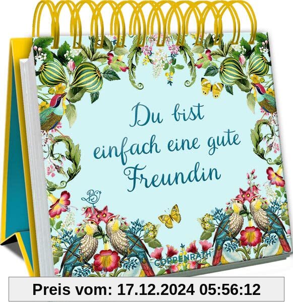 Du bist einfach eine gute Freundin (Kleines Spiralaufstellbuch)