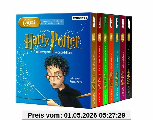 Harry Potter: Die komplette Hörbuch Edition - Gelesen von Rufus Beck