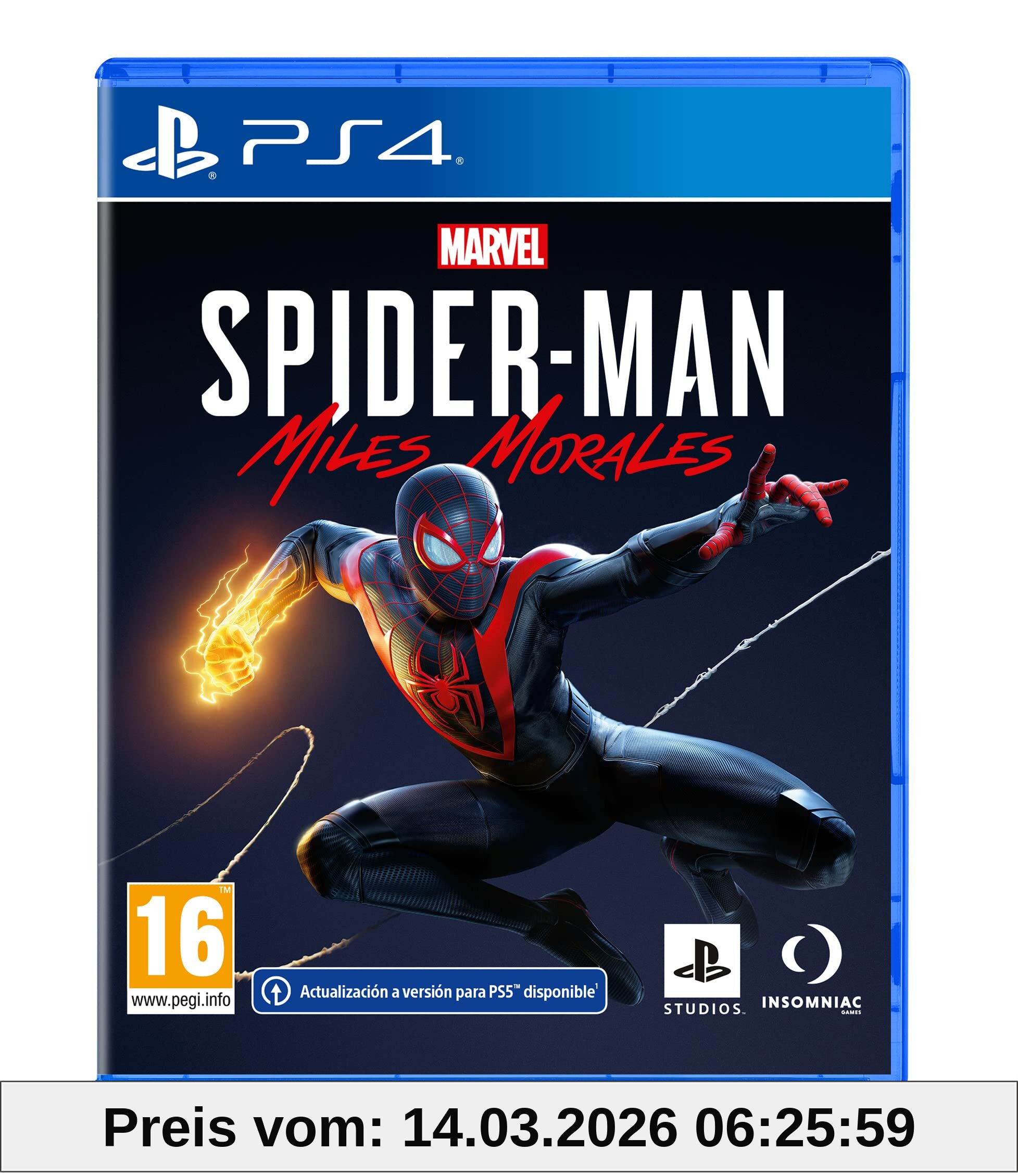 unbekannt Marvel's Spider-Man Miles Morales - PlayStation 4 [Ausgabe, Spanien]