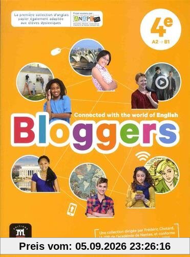 Bloggers, 4e, A2-B1, cycle 4 : nouveau programme